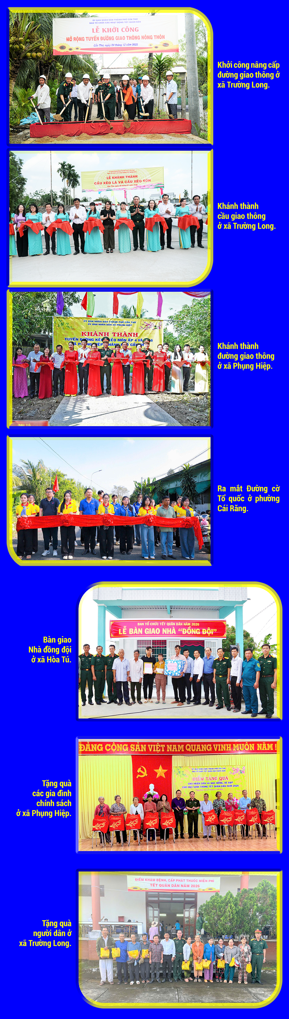 [LONGFORM] Tết Quân Dân - Nét đẹp văn hóa, truyền thống của TP Cần Thơ