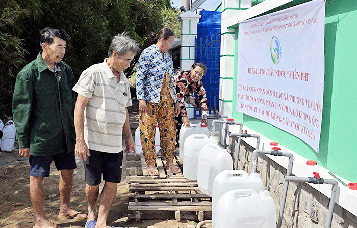 មិនទុកឱ្យប្រជាជនខ្វះទឹកស្អាត