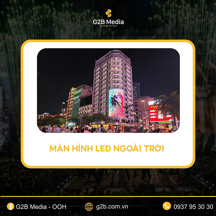 Quảng cáo ngoài trời hiệu quả cho doanh nghiệp cùng G2B Media