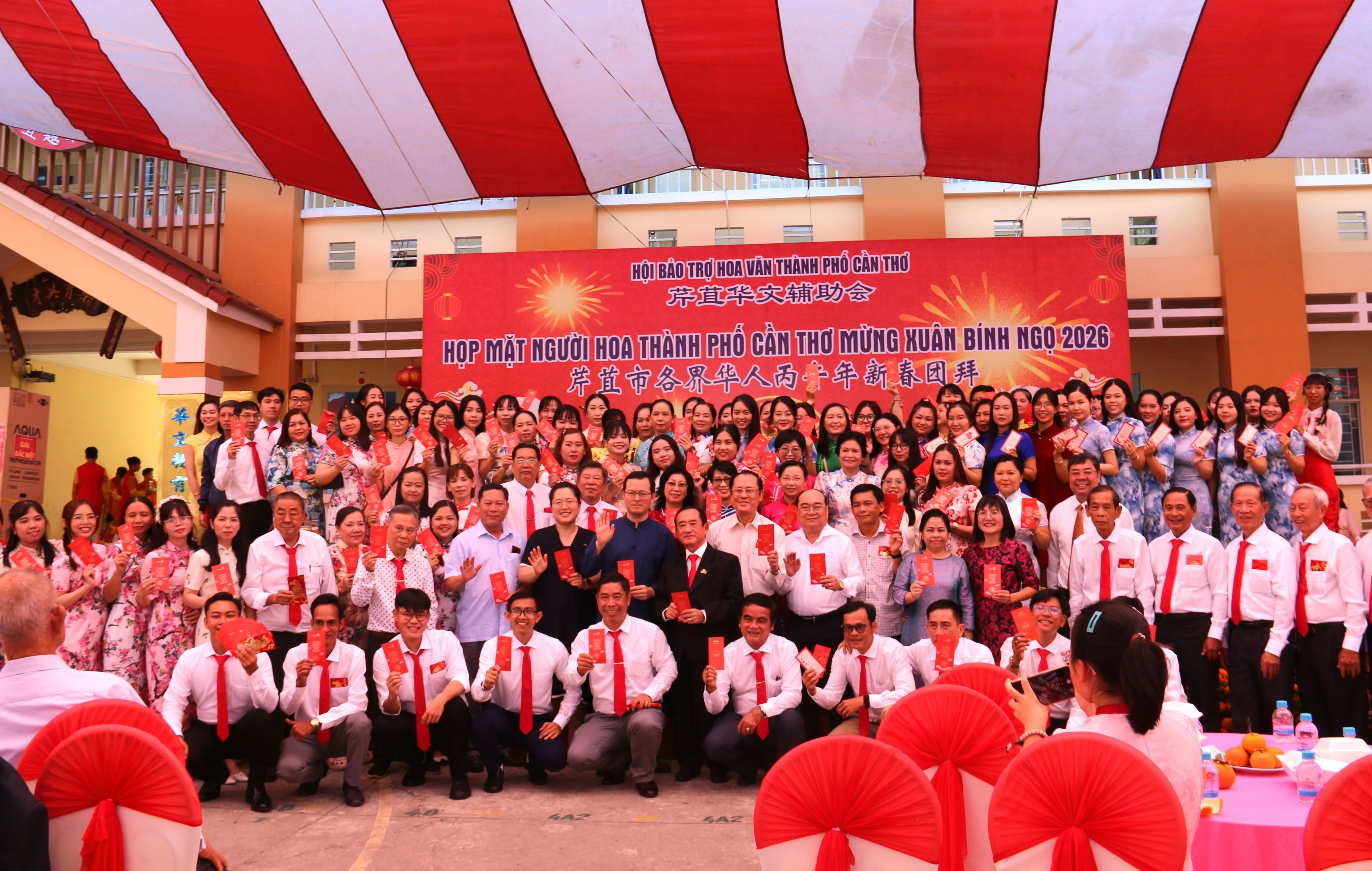 Họp mặt người Hoa TP Cần Thơ mừng Xuân Bính Ngọ 2026