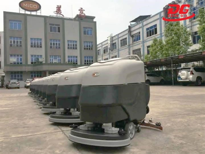 Máy chà sàn Mico - Giải pháp làm sạch công nghiệp được ưa chuộng
