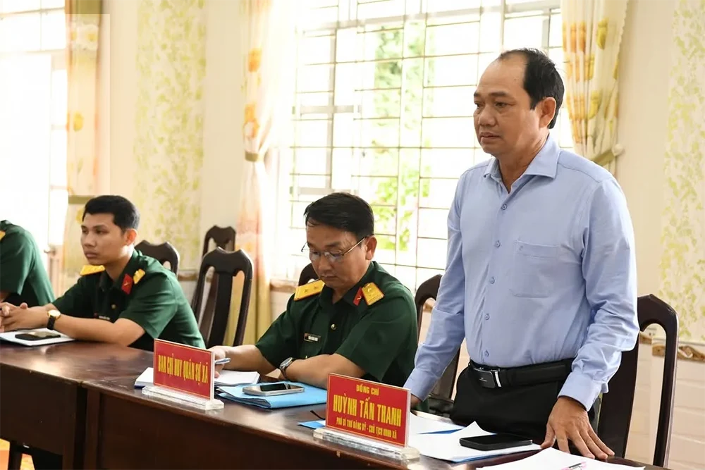 Bộ Chỉ huy Quân sự TP Cần Thơ kiểm tra công tác chuẩn bị Lễ giao nhận quân năm 2026 tại Cụm 10