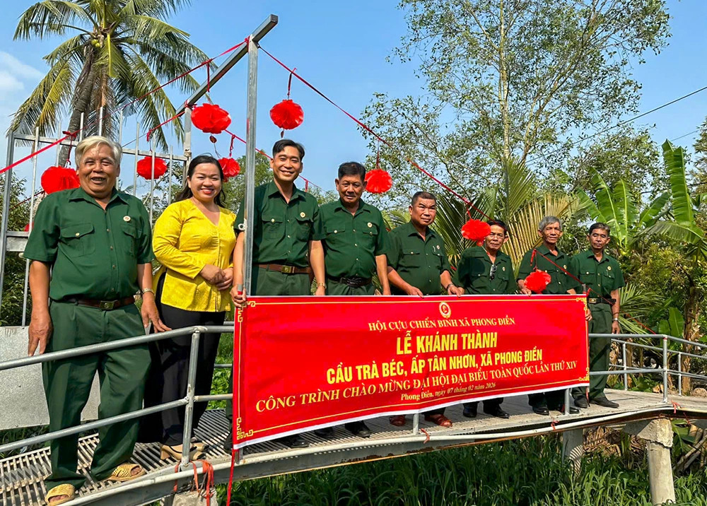 អតីតយុទ្ធជនអនុវត្តទម្រង់ សំណង់និងការងារចំនួន១៦២ អបអរសាទរការបោះឆ្នោតតំណាងរដ្ឋសភានីតិកាលទី១៦ និងក្រុមប្រឹក្សាប្រជាជនគ្រប់ថ្នាក់