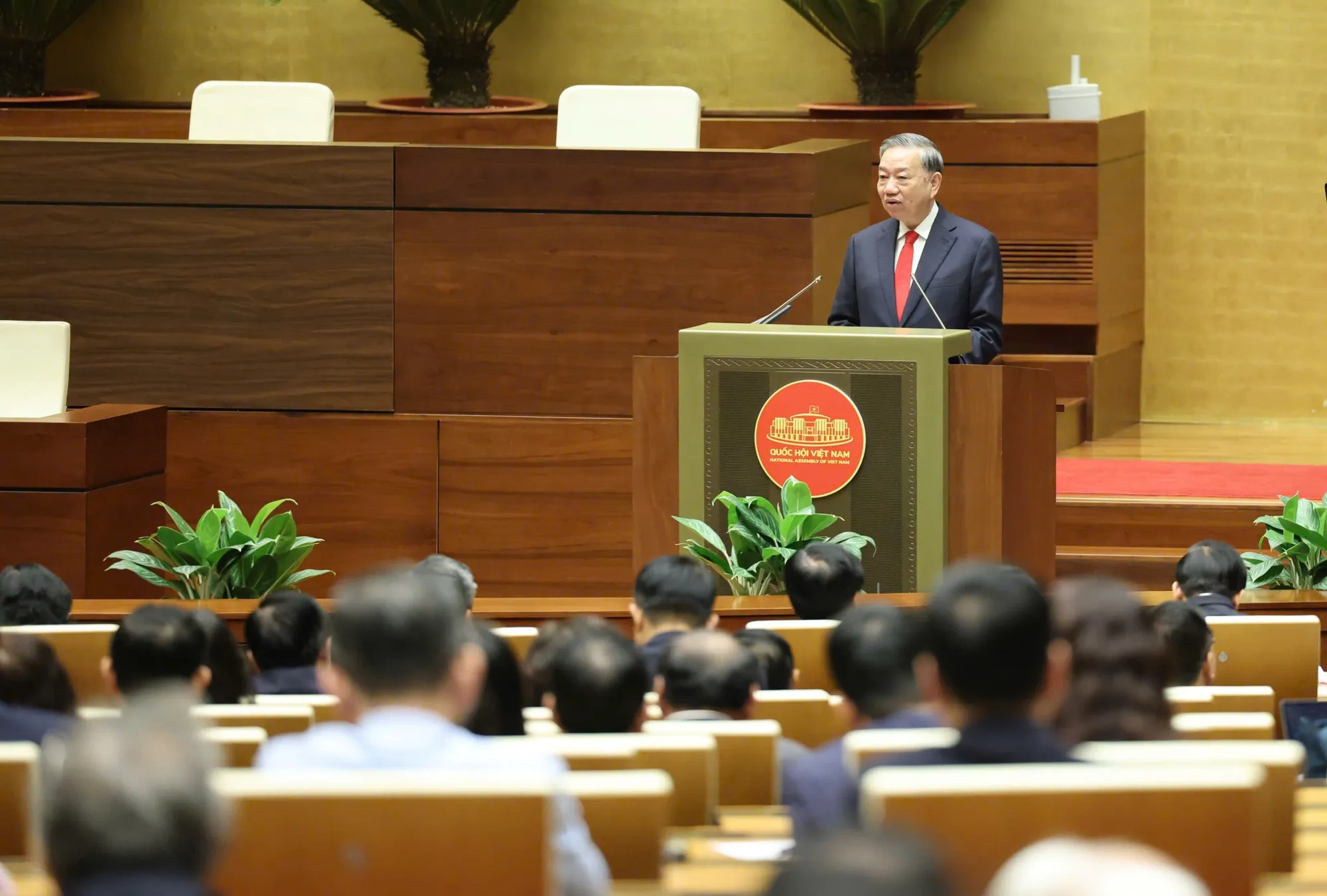 Phát biểu của Tổng Bí thư Tô Lâm tại Hội nghị toàn quốc quán triệt và triển khai thực hiện Nghị quyết số 79-NQ/TW, Nghị quyết số 80-NQ/TW của Bộ Chính trị