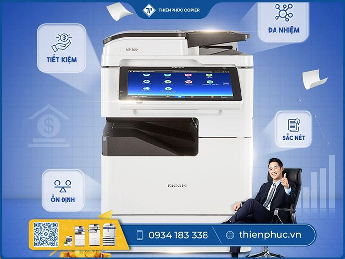 Thiên Phúc Copier cho thuê máy photocopy uy tín, hỗ trợ tận nơi