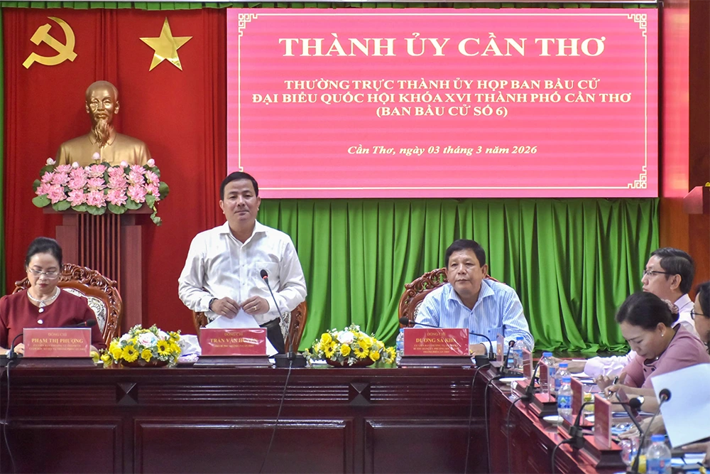 Ban bầu cử số 6 triển khai kế hoạch và phân công nhiệm vụ phục vụ bầu cử