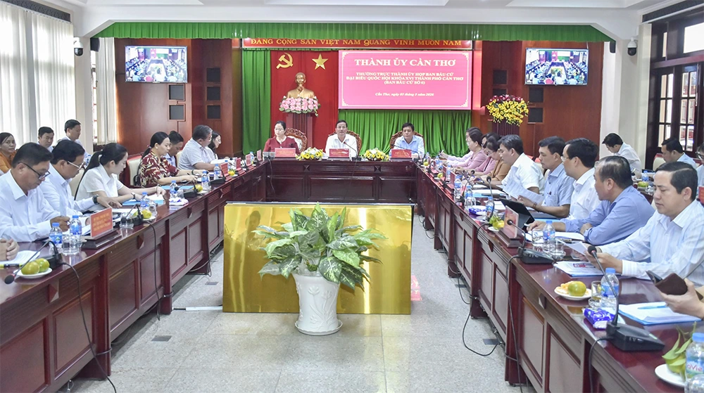 Ban bầu cử số 6 triển khai kế hoạch và phân công nhiệm vụ phục vụ bầu cử