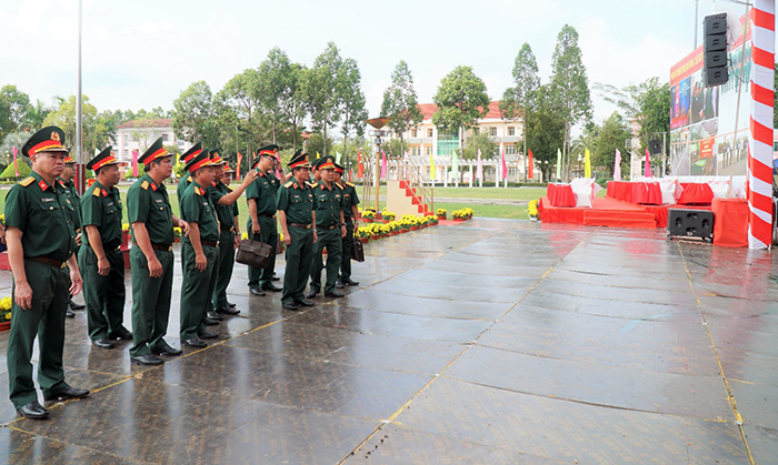 Phó Tư lệnh Quân khu 9 kiểm tra công tác chuẩn bị Lễ giao, nhận quân năm 2026 tại TP Cần Thơ