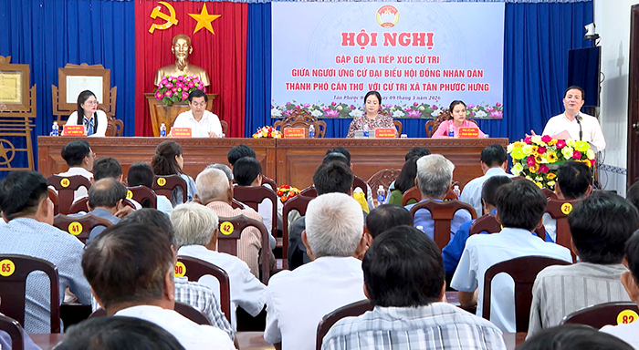 Cử tri đề xuất cần quan tâm, đầu tư hơn nữa hạ tầng vùng nông thôn