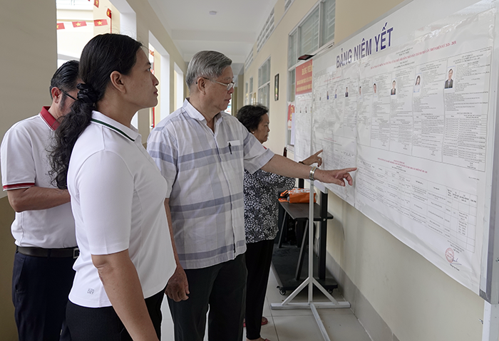 Đến 9 giờ, đã có 38,58% cử tri TP Cần Thơ tham gia bầu cử