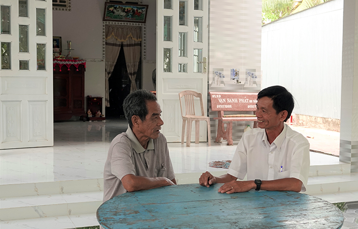 Tấm lòng người cán bộ Mặt trận