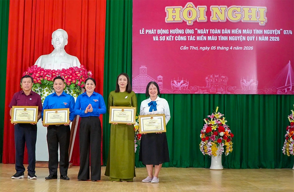 Cần Thơ phát động hưởng ứng “Ngày toàn dân hiến máu tình nguyện" 7-4