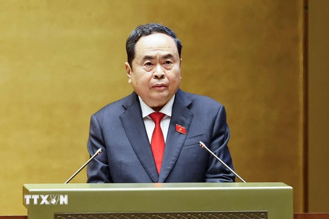 Chủ tịch Quốc hội Trần Thanh Mẫn: Khẳng định vai trò "đi trước một bước về thể chế"