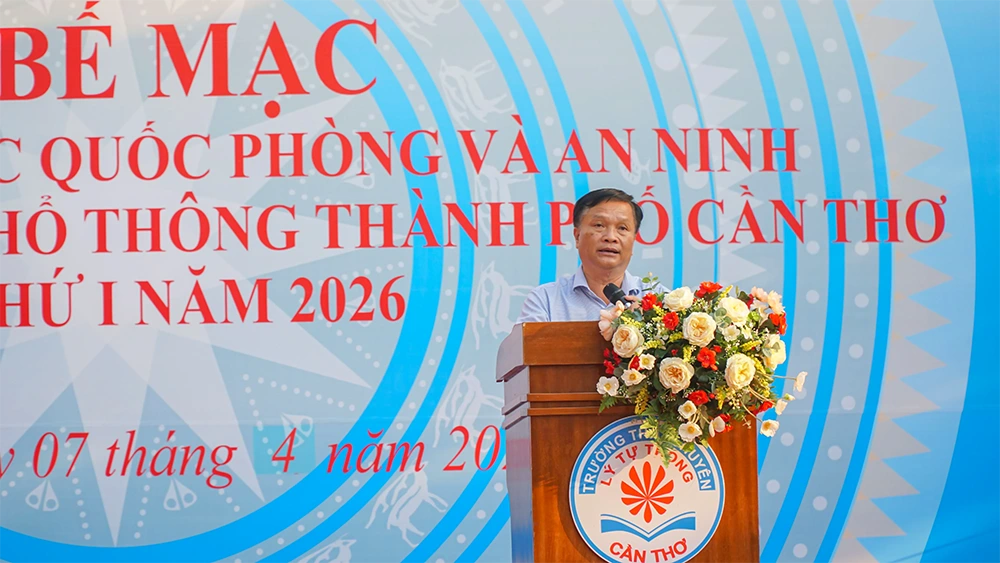 Bế mạc Hội thao giáo dục quốc phòng và an ninh học sinh THPT TP Cần Thơ