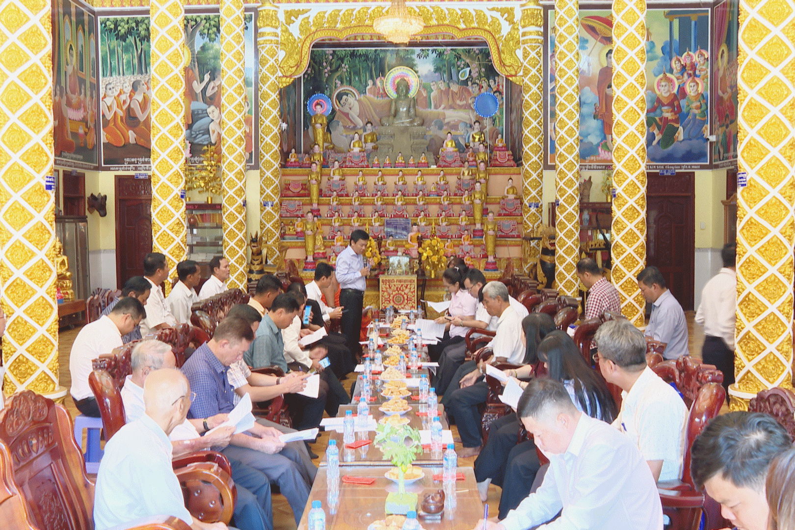 សកម្មត្រៀមបម្រុងសម្រាប់កម្មវិធីទូរទស្សន៍ផ្សាយផ្ទាល់អំណរបុណ្យចូលឆ្នាំថ្មី ឆ្នាំ២០២៦