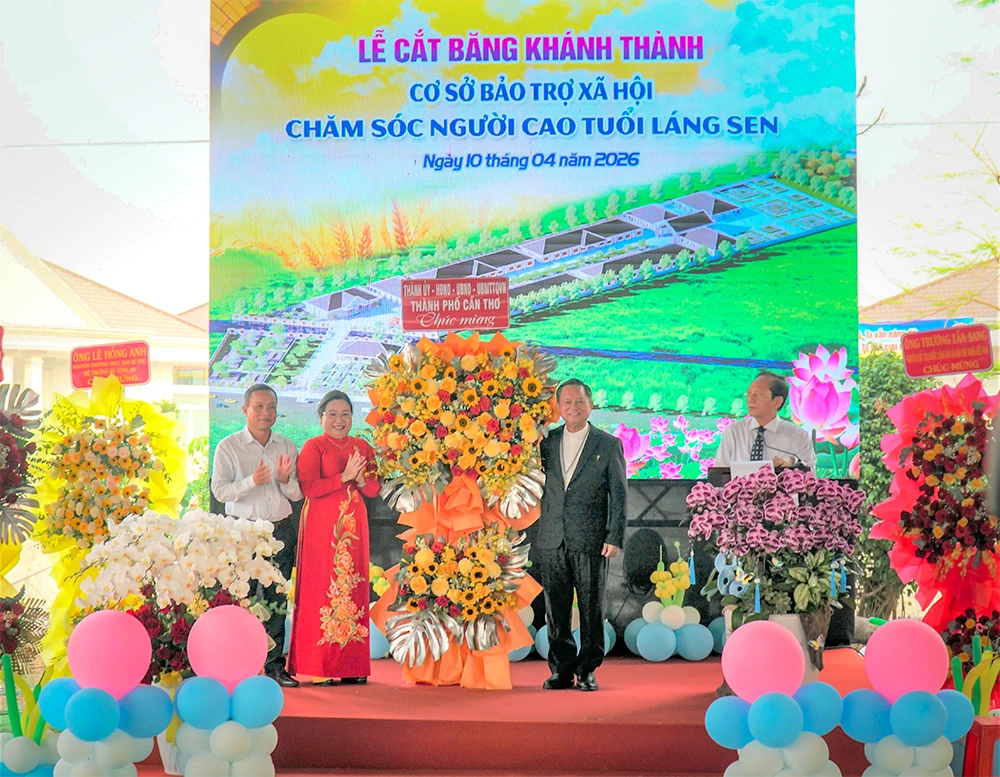 Khánh thành Nhà dưỡng lão Láng Sen