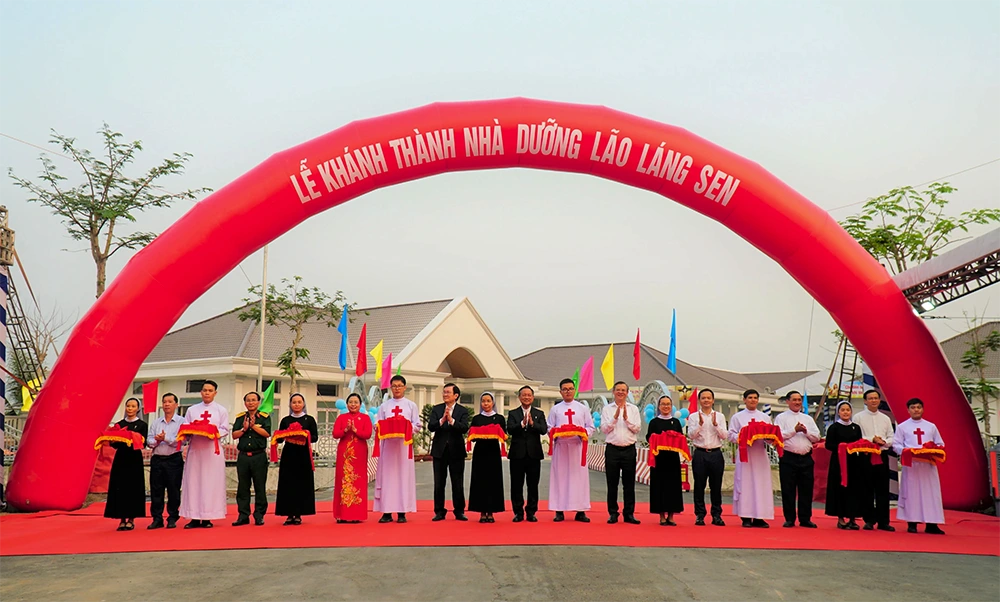 Khánh thành Nhà dưỡng lão Láng Sen