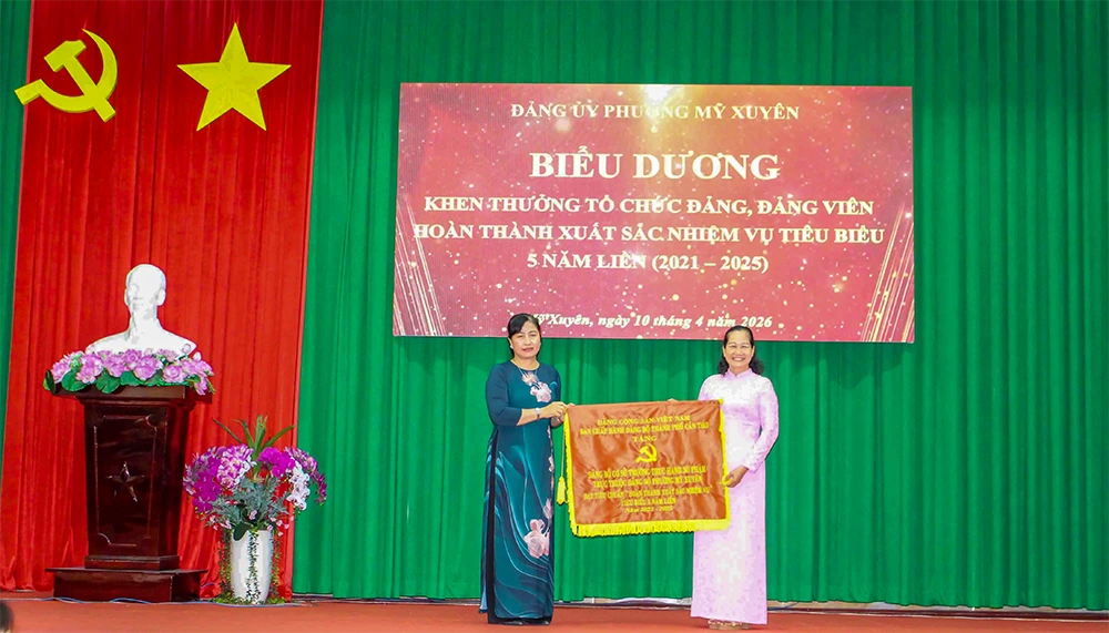 Phường Mỹ Xuyên hoàn thành 4/15 chỉ tiêu cơ bản của Nghị quyết năm 2026