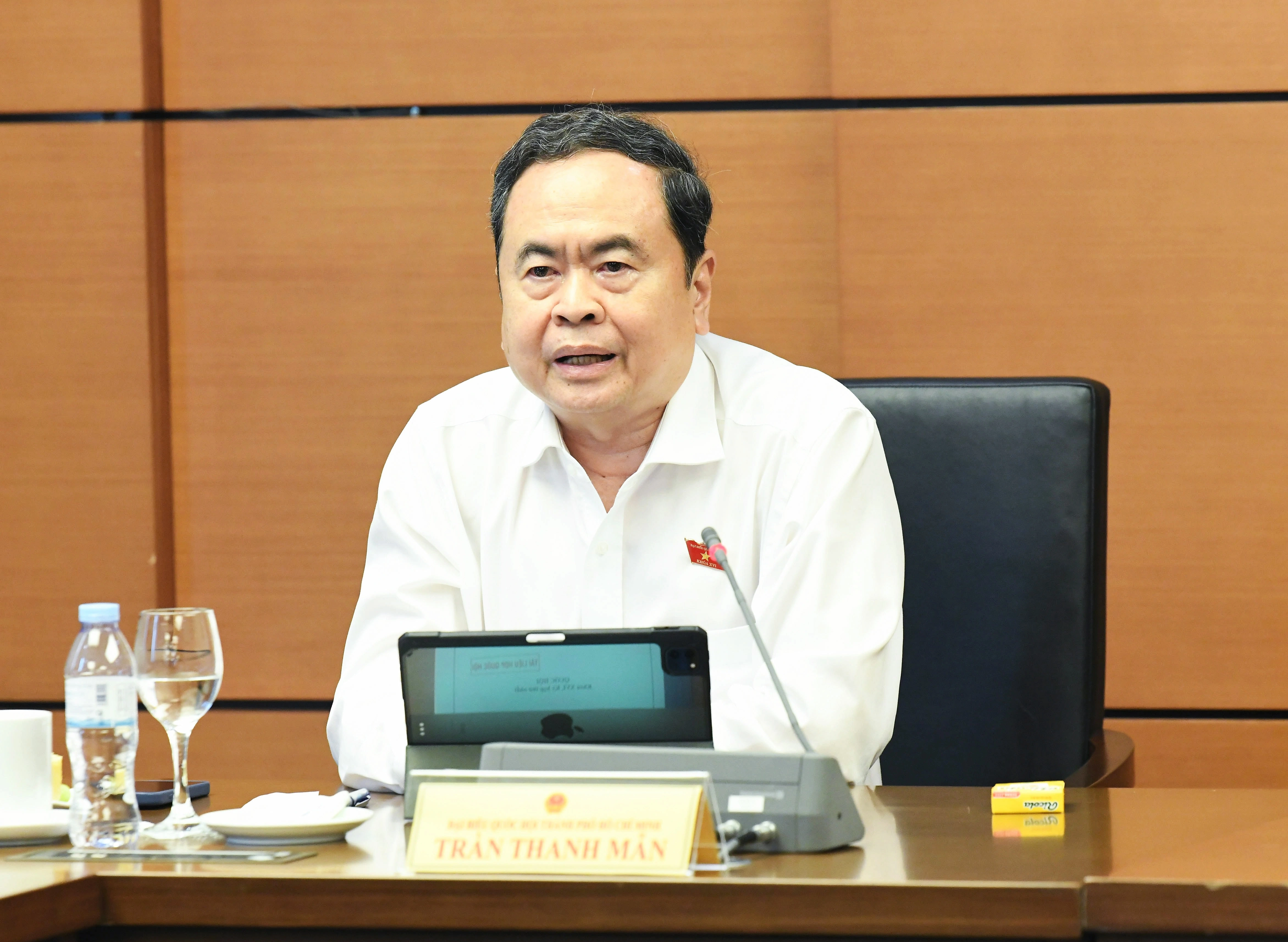 Chủ tịch Quốc hội Trần Thanh Mẫn: Tiếp tục đột phá về thể chế, mở đường cho sản xuất