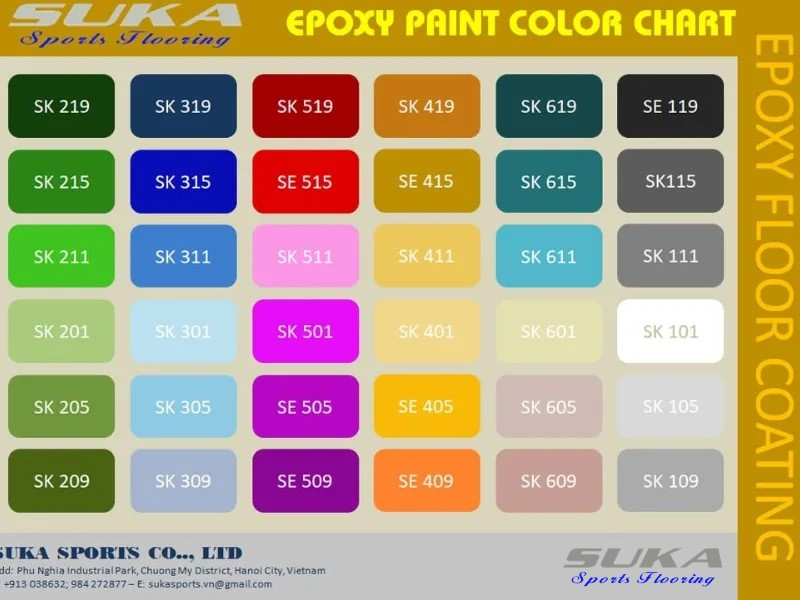 Dịch vụ thi công sơn sàn epoxy công nghiệp tại Suka Vietnam