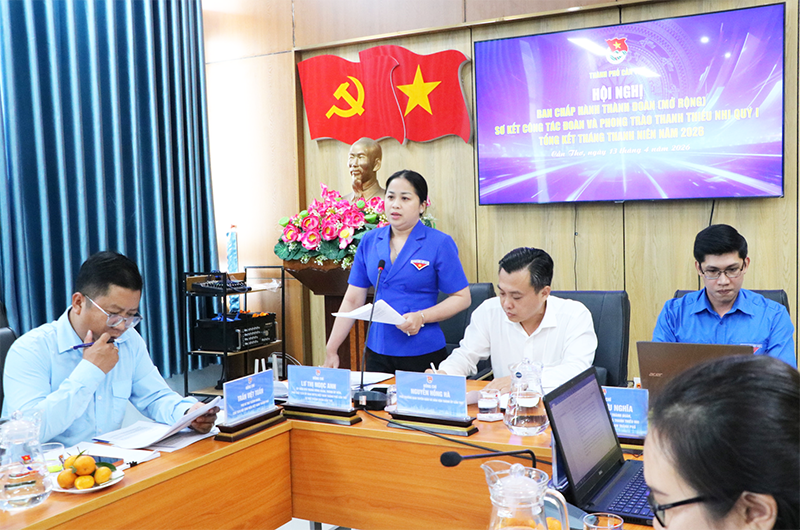 Tuổi trẻ TP Cần Thơ thực hiện đạt và vượt tất cả 9 chỉ tiêu đề ra của Tháng Thanh niên năm 2026