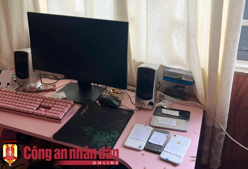 Bắt 5 đối tượng ở đặc khu Phú Quốc lợi dụng không gian mạng để lừa đảo