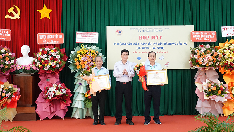 Kỷ niệm 50 năm Ngày thành lập Thư viện TP Cần Thơ