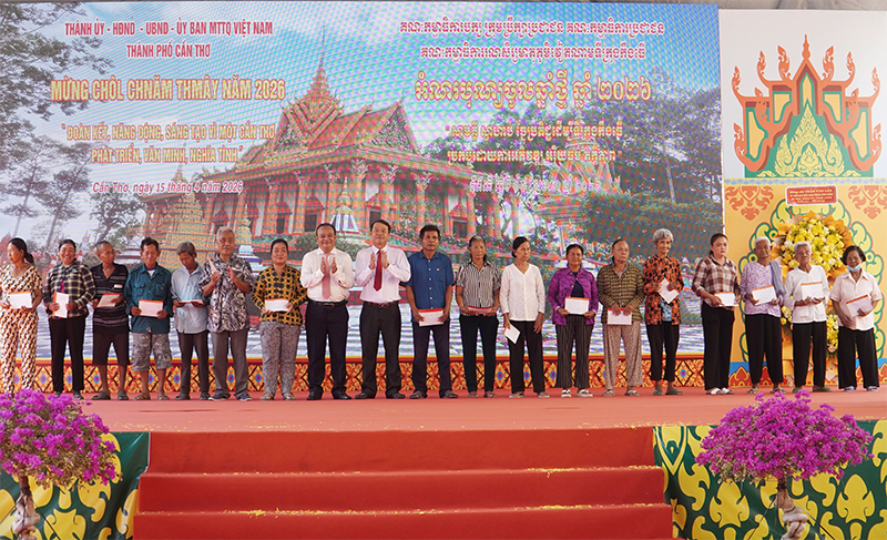 Mừng Tết Chôl Chnăm Thmây: “Đoàn kết, năng động, sáng tạo vì một Cần Thơ phát triển, văn minh, nghĩa tình”