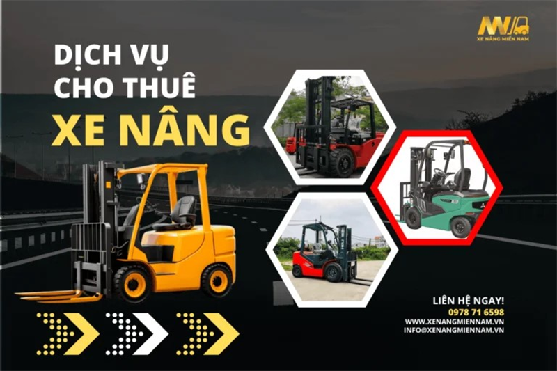 Xe nâng miền Nam - Dịch vụ cho thuê xe nâng tại TP Hồ Chí Minh uy tín, giá tốt