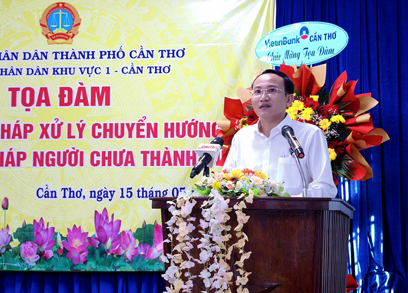 Tọa đàm về các biện pháp xử lý chuyển hướng theo Luật Tư pháp người chưa thành niên