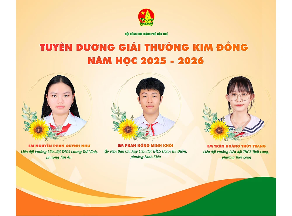 Đồng hành cùng sự phát triển của đội viên, thiếu nhi