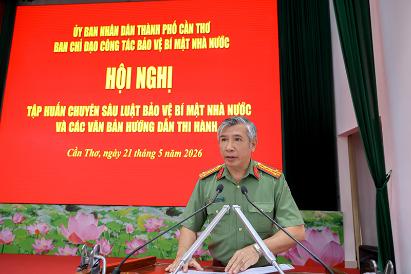 Tập huấn chuyên sâu công tác bảo vệ bí mật nhà nước