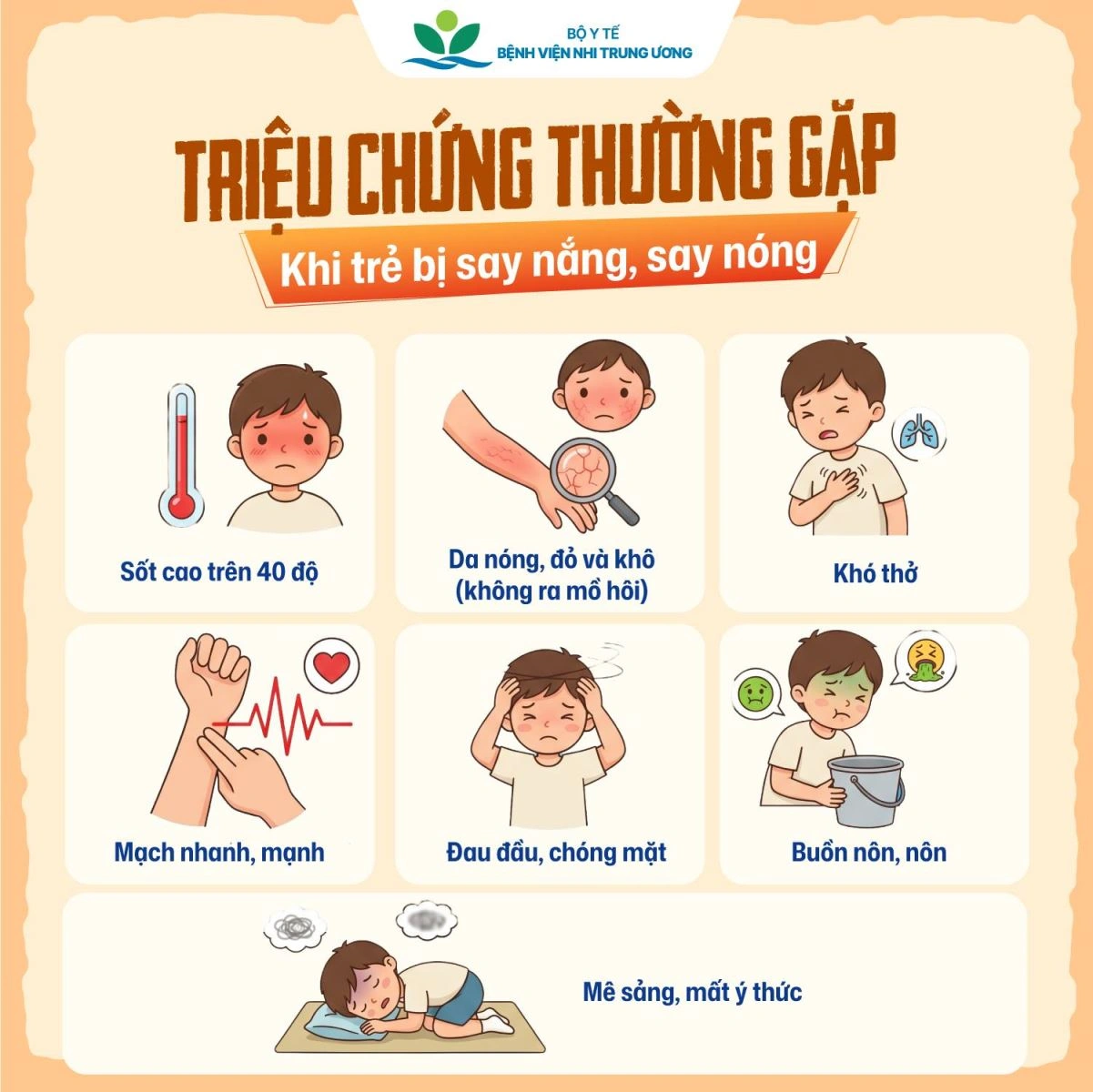 Nắng nóng cao điểm - nguy cơ về sức khỏe và những lưu ý với mỗi người dân