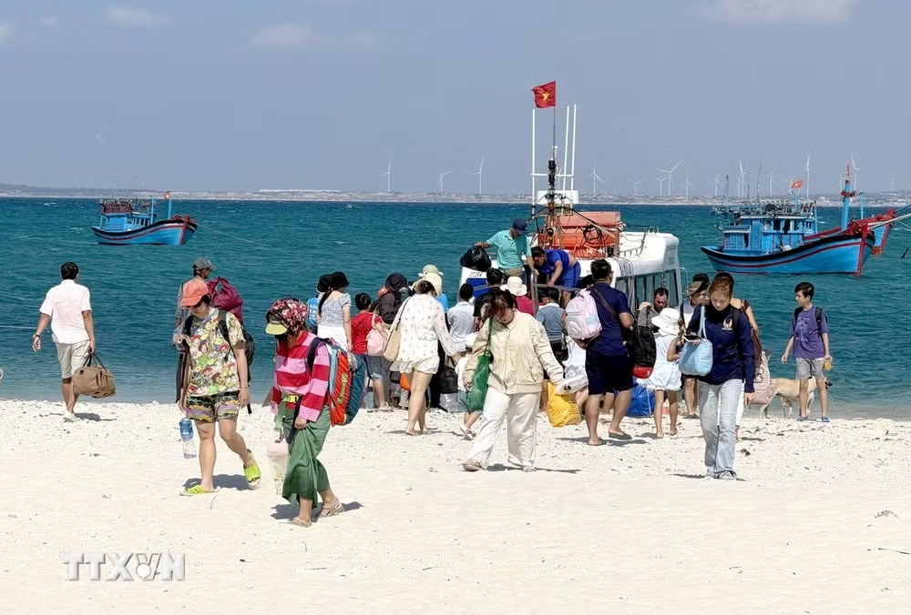 Hòn Cau - “viên ngọc xanh” giữa biển khơi hút bước chân du khách