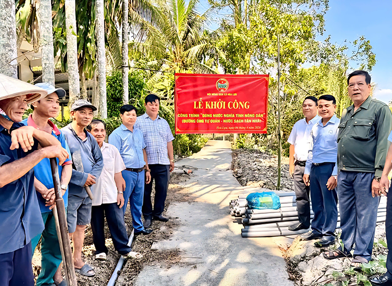 Nhiều công trình, phần việc chào mừng Đại hội đại biểu toàn quốc Hội Nông dân Việt Nam
