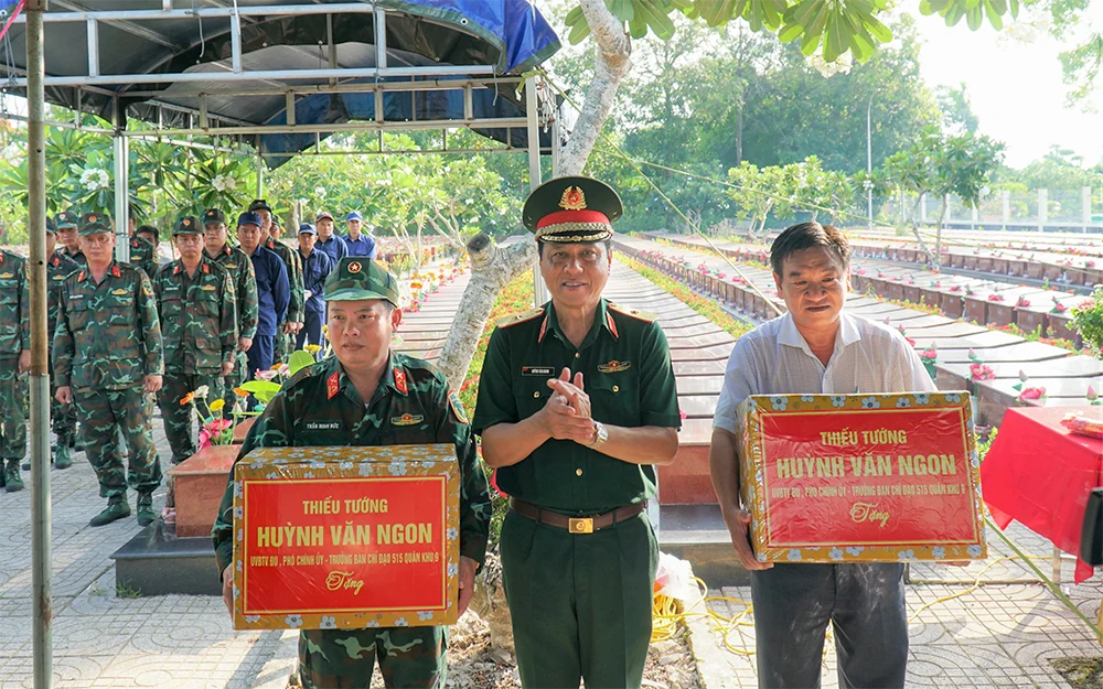 Cần Thơ tiến hành lấy mẫu, xác định danh tính hài cốt liệt sĩ