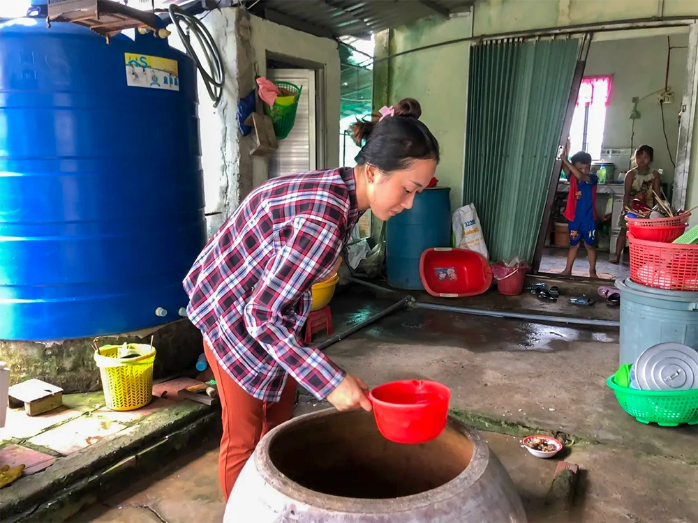 Nỗi lo nước sinh hoạt kém chất lượng
