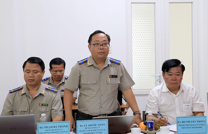 Cần nêu cao tinh thần trách nhiệm trong công tác thi hành án