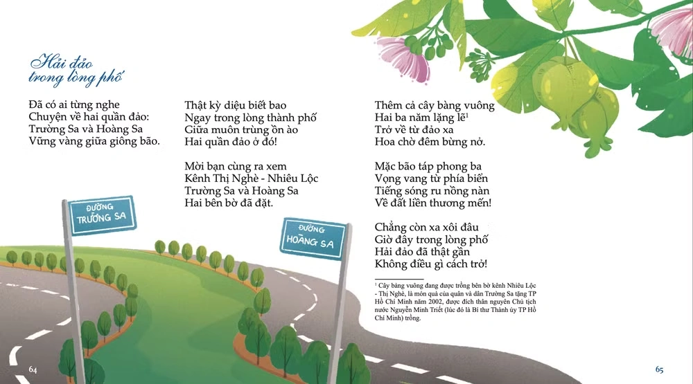 Thơ ca nuôi dưỡng tâm hồn trẻ nhỏ