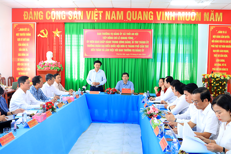 Xã Thới An Hội phải đặt mục tiêu thoát xã đặc biệt khó khăn
