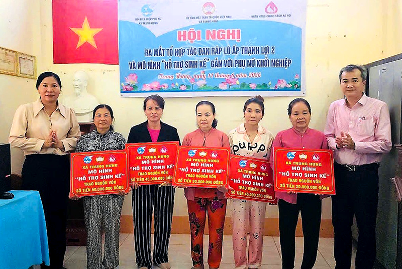 Giúp hội viên, phụ nữ nâng cao thu nhập