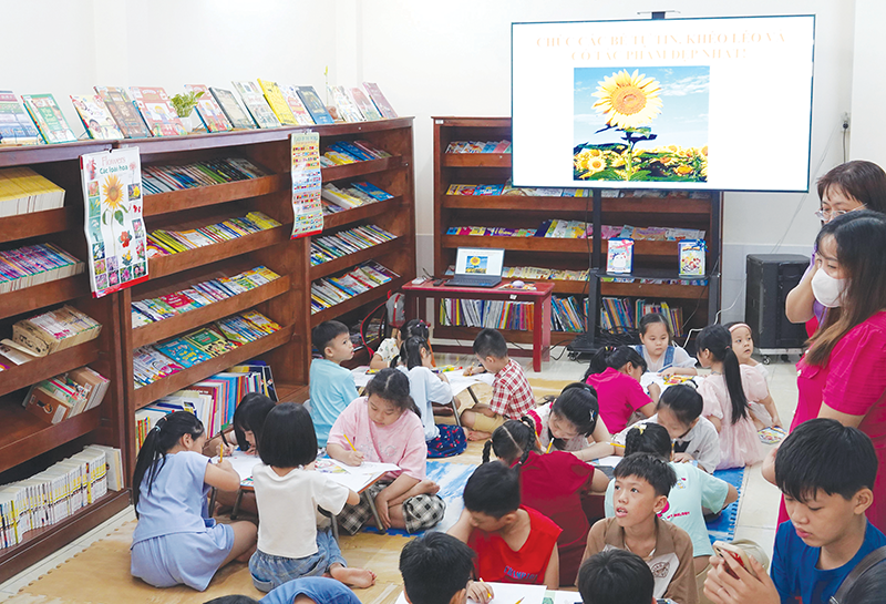Chương trình “Hè vui đọc sách” - sân chơi bổ ích của thiếu nhi