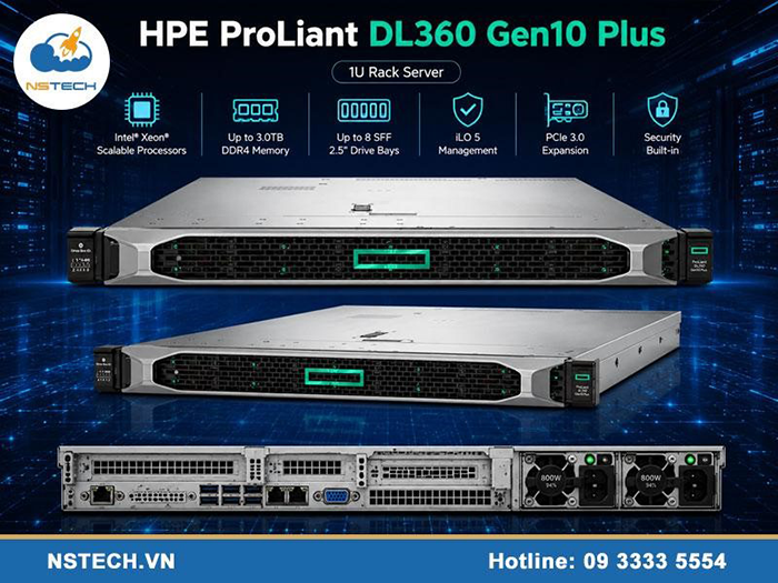 Giải pháp máy chủ HPE cho doanh nghiệp từ NSTECH