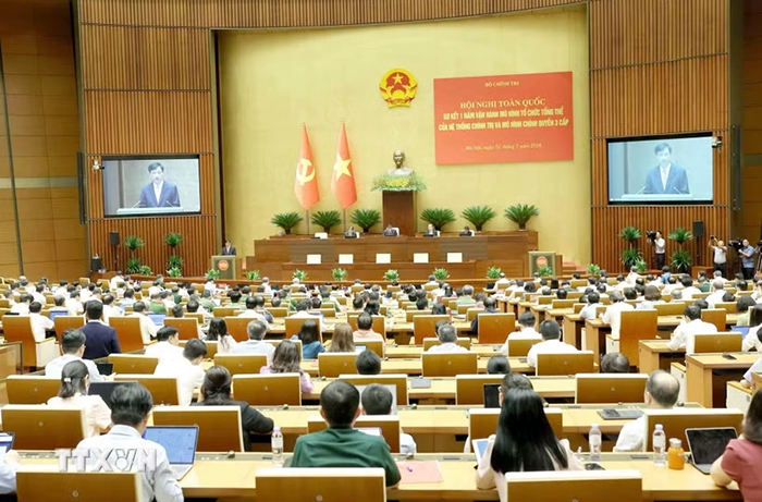 Sơ kết 1 năm vận hành mô hình tổng thể của hệ thống chính trị và mô hình chính quyền 3 cấp