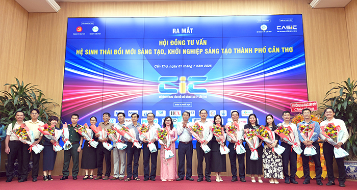 Ra mắt Hội đồng tư vấn Hệ sinh thái đổi mới sáng tạo, khởi nghiệp sáng tạo TP Cần Thơ