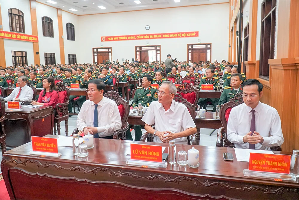 Bộ Tham mưu Quân khu 9 kỷ niệm 80 năm Ngày truyền thống và đón nhận Huân chương Bảo vệ Tổ quốc hạng Nhất