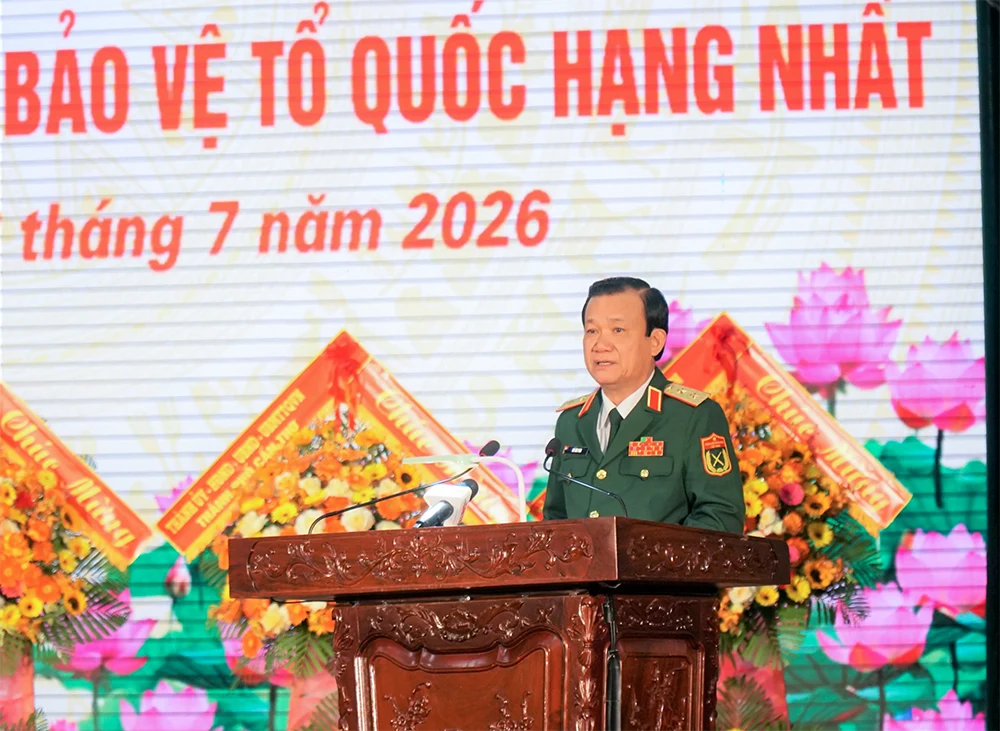 Bộ Tham mưu Quân khu 9 kỷ niệm 80 năm Ngày truyền thống và đón nhận Huân chương Bảo vệ Tổ quốc hạng Nhất