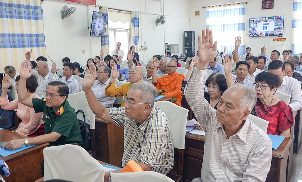 Đổi mới nội dung, phương thức, nâng cao hiệu quả hoạt động Mặt trận đáp ứng yêu cầu nhiệm vụ trong giai đoạn mới