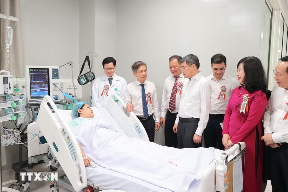 Thủ tướng Lê Minh Hưng dự khai trương Bệnh viện Hữu nghị Việt Đức cơ sở Ninh Bình