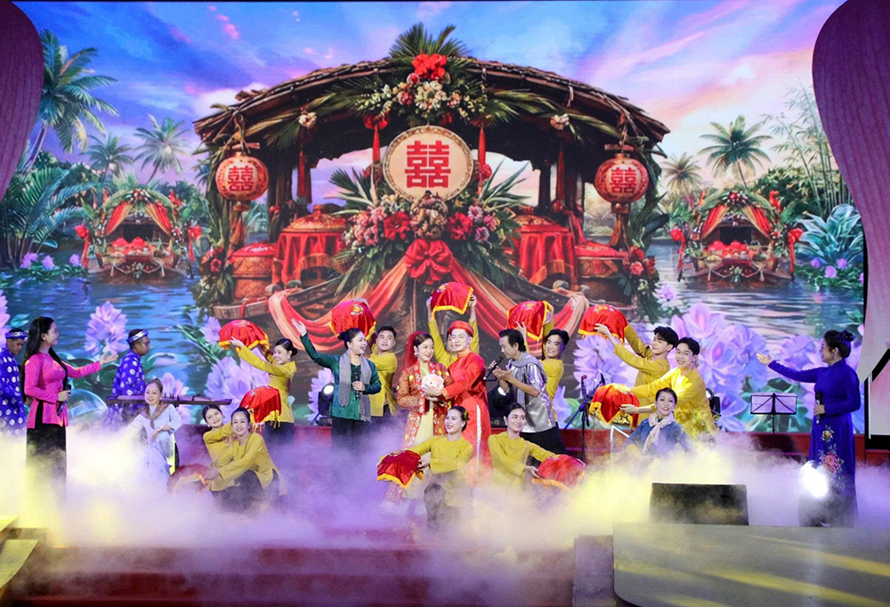Chương trình thi diễn của TP Cần Thơ đoạt Huy chương Vàng tại Hội diễn Đàn, Hát dân ca 3 miền
